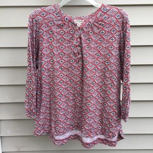 Lucky brand blouse LARGE